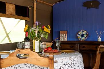 Dine inside or out, the choice is yours!