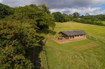 What a fabulous setting, the wild flower meadow is your to enjoy.
