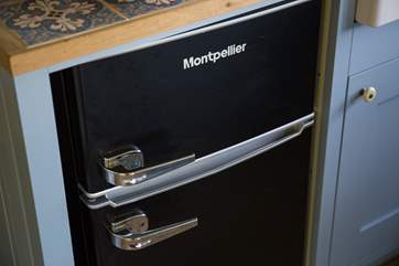A fridge and a freezer, that's Glamping, not camping!