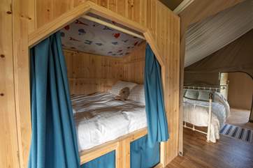 The cabin bed is just delightful!