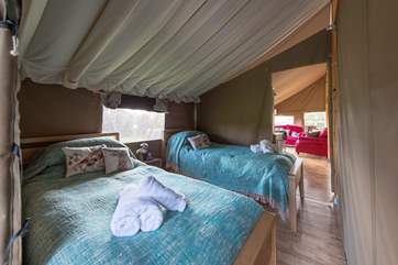 This bedroom is gorgeous too.