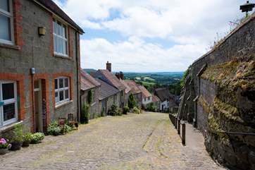 From the top of Gold Hill the views are spectacular.