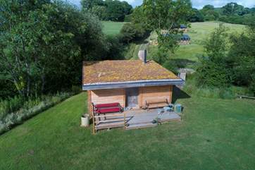 The Bothy is a delightful building, ideal for family gatherings, communal activities or classes - it is available if you have booked the whole site.
