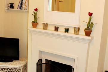 Wood burner.