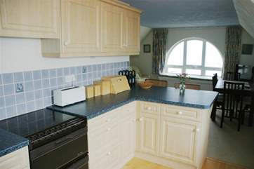 Kitchen and dining area.