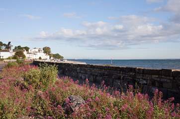 The 10 minute walk into the village of Seaview is delightful.