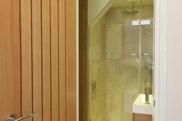 The top of the range shower cubicle and en suite to the master bedroom.