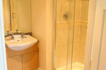 The master bedroom en suite shower room.