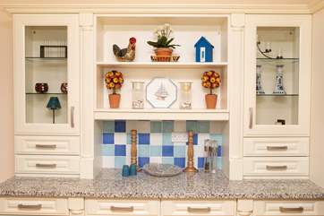 The sideboard is a lovely addition to the kitchen.
