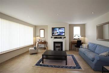 The views from the living room are to be admired.