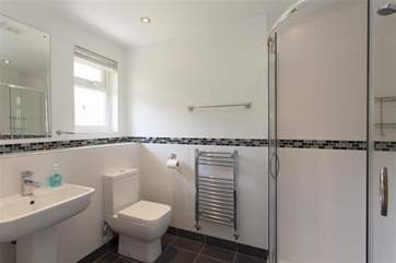 En suite shower room.