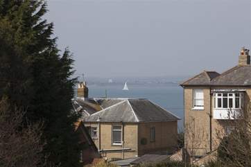 The sea views.