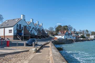 When the tide is out, this is a great place for swimming