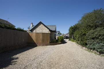 The parking-area.