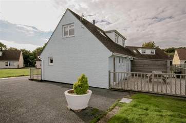 The complex is private and each property has its own decked area for eating al fresco.