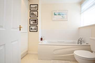 En suite bathroom