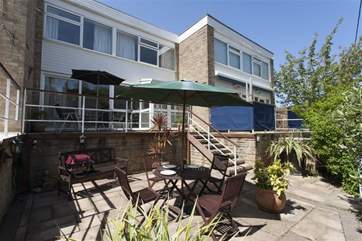 Plenty of outdoor space to relax and dine