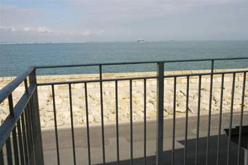Great spot for watching the ships come and go through the Solent