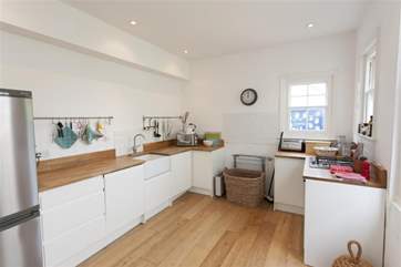Everything you would wish to find in a holiday home kitchen