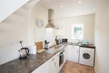 Rustle something up in the well equipped galley kitchen