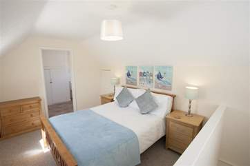 Relax in the master bedroom