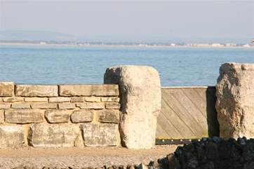 The views from the Duver over to the