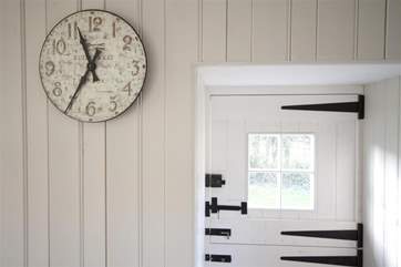 Quaint stable doors into the Lodge