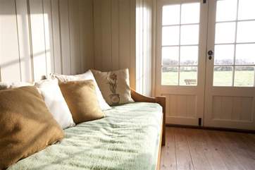 Relax with the doors open wide and enjoy listening to the silence of the countryside