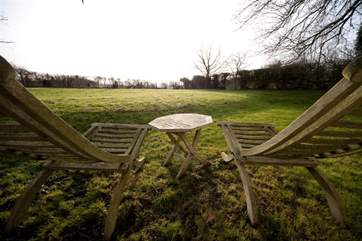 Relax whilst watching the sunset with a glass of wine