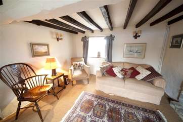 Living area on the first floor