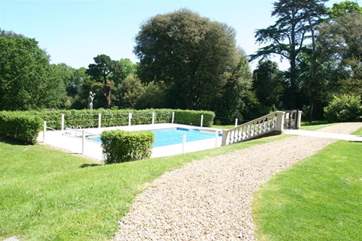 Springfield Court has a communal pool that is heated and open from May to September