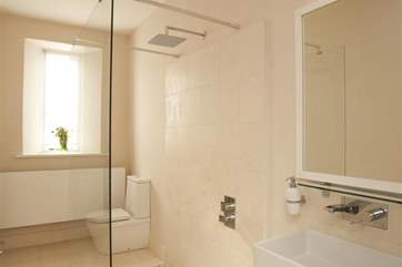 One of the many large, modern bathrooms on offer.