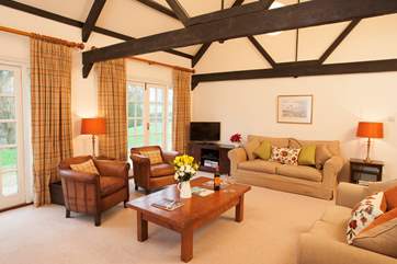 The sitting-room is just so relaxing at the end of a busy day