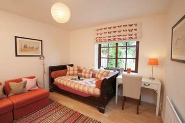 The snug is a lovely additional room to relax in, put your feet up and to take 5 quiet minutes to yourself