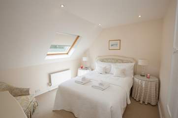 The second double bedroom