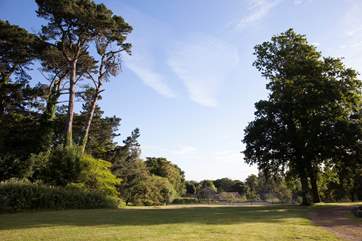 The extensive lovely grounds are perfect for tranquil walks and exploration