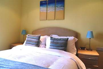 The apartment offers three double bedrooms