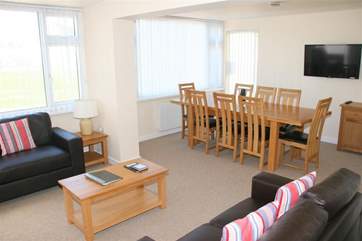 Living and dining area
