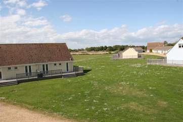 Communal area stretches all the way to the Nature reserve