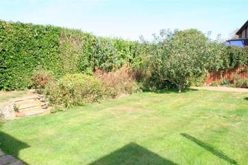 Manicured lawns