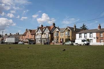 The nearby village green is a popular spot for children to play or enjoy a picnic