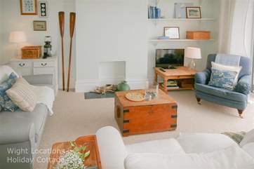 Tastefully decorated living-area