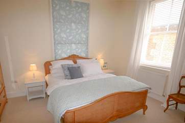 The master bedroom.