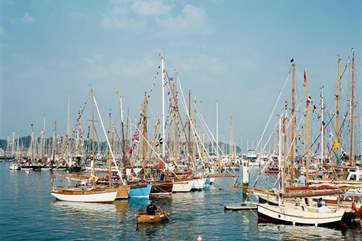 Yarmouth Harbour is a short walk away