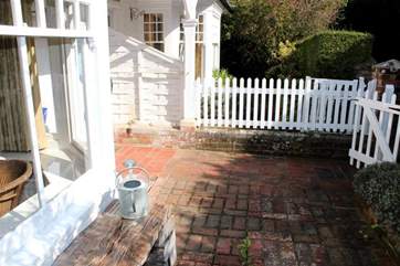 Front patio area