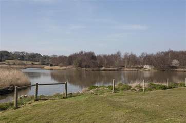 The nearby Hershey nature reserve is within walking distance of the cottage