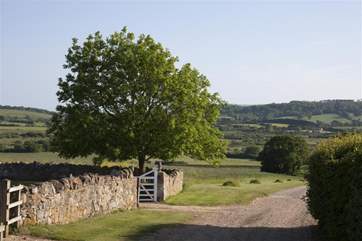 Located in quiet rural setting for surrounding views of countryside
