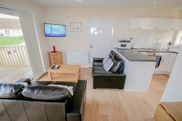 Living area_Little Egret Cottage