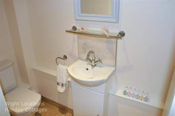 Downstairs cloakroom