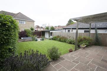 Patio area (please note, the trampoline is no longer available)
